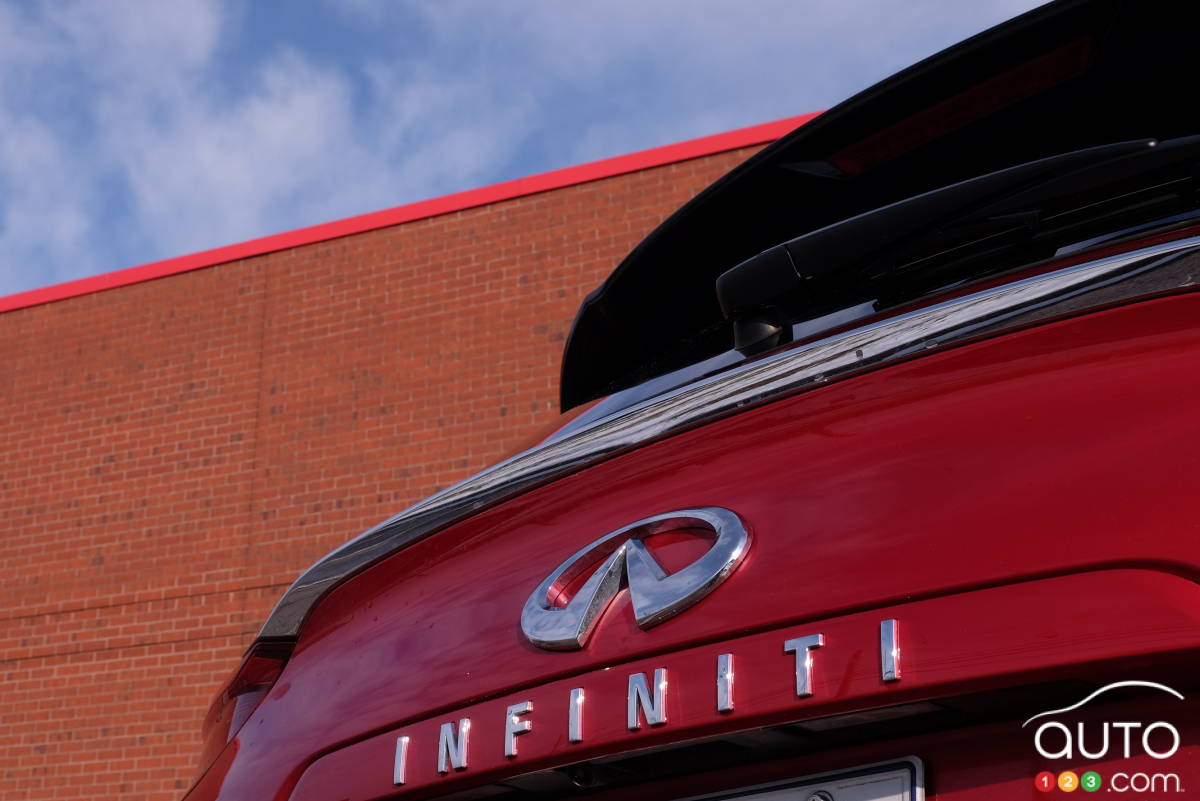 Infiniti QX50 2020, hayon